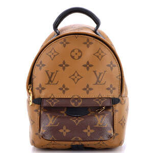 Louis Vuitton Mini Palm Springs Backpack Reverse Monogram Canvas